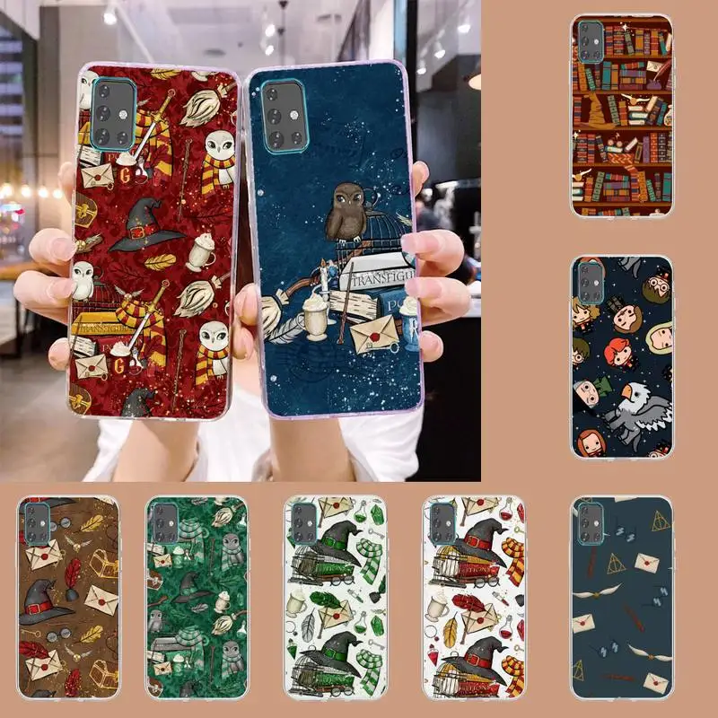 Movie Harries Potters cartoon Phone Case For Samsung S21 S30 S10 S9 S8 S7 A31 A12 A70 A52 A30 lite plus ultra soft Cover Fundas
Movie Harries Potters cartoon Phone Case For Samsung S21 S30 S10 S9 S8 S7 A31 A12 A70 A52 A30 lite plus ultra soft Cover Fundas