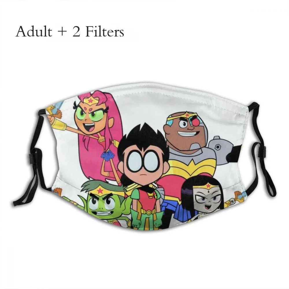 Fight Washable Adulte Mouth Masque Teen Titans GO Animated Television Series Reusable Mask With Filters
Fight Washable Adulte Mouth Masque Teen Titans GO Animated Television Series Reusable Mask With Filters
