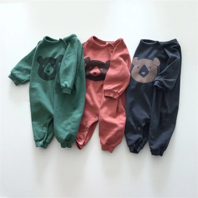 Autumn New Baby Romper Cute Bear Print Thicken Warm Long Sleeve Toddler Jumpsuit Kids Boys And Girls Clothes christmas outfit
Autumn New Baby Romper Cute Bear Print Thicken Warm Long Sleeve Toddler Jumpsuit Kids Boys And Girls Clothes christmas outfit