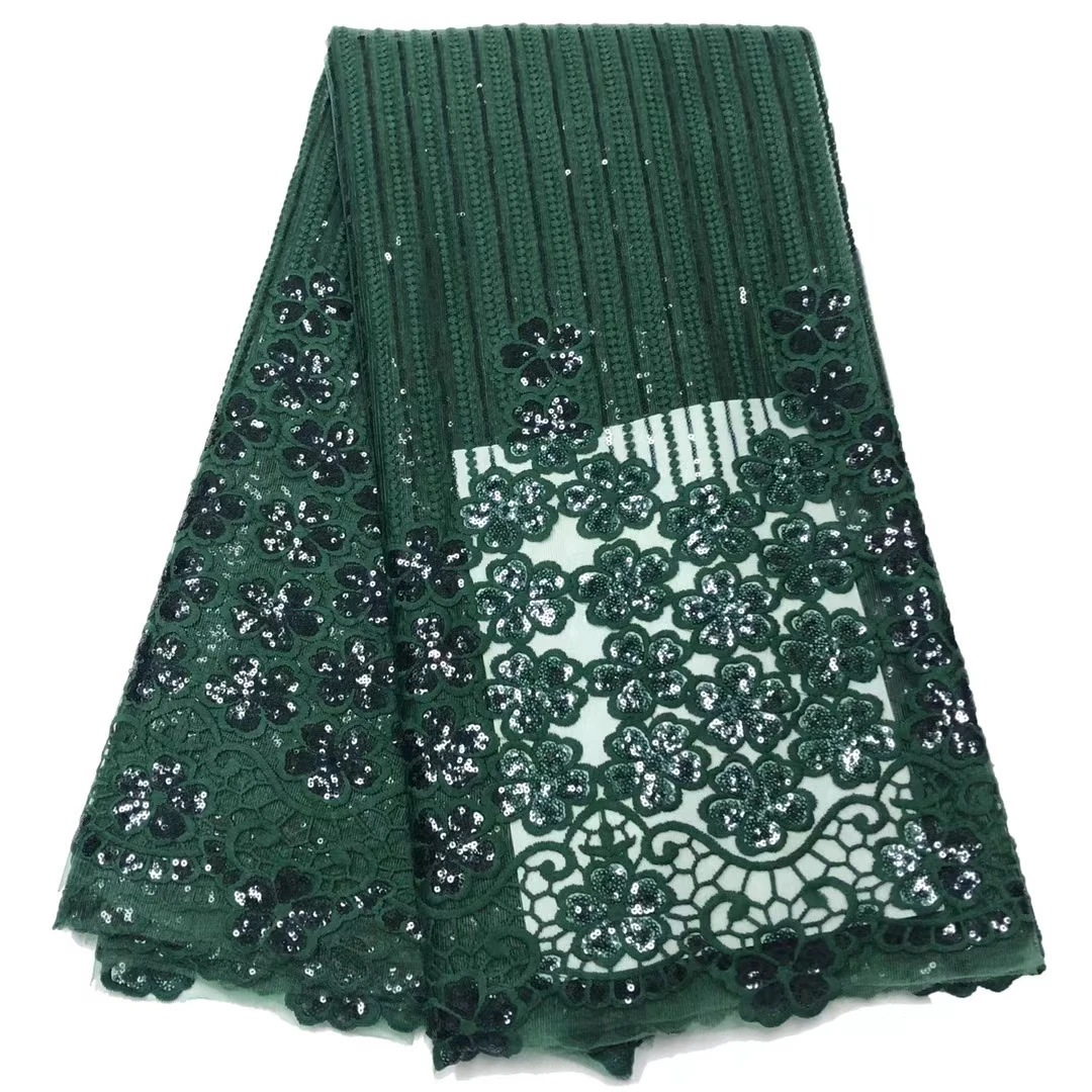 

Бесплатная доставка, вышитые африканские тюлевые кружева RN01 с блестками, красивая французская кружевная ткань для модного платья!