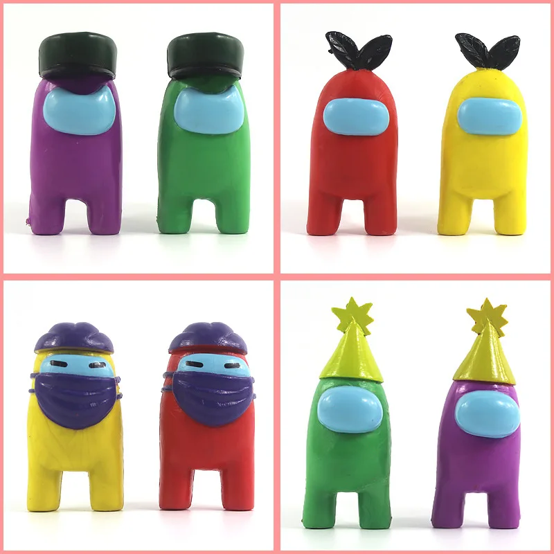 8 Piece/Set New Arrive Among Us 6-8cm Cute Spaceman Doll Decoration Game Kids Anime Action Figure Toy Dolls Gift Color Random
8 Piece/Set New Arrive Among Us 6-8cm Cute Spaceman Doll Decoration Game Kids Anime Action Figure Toy Dolls Gift Color Random