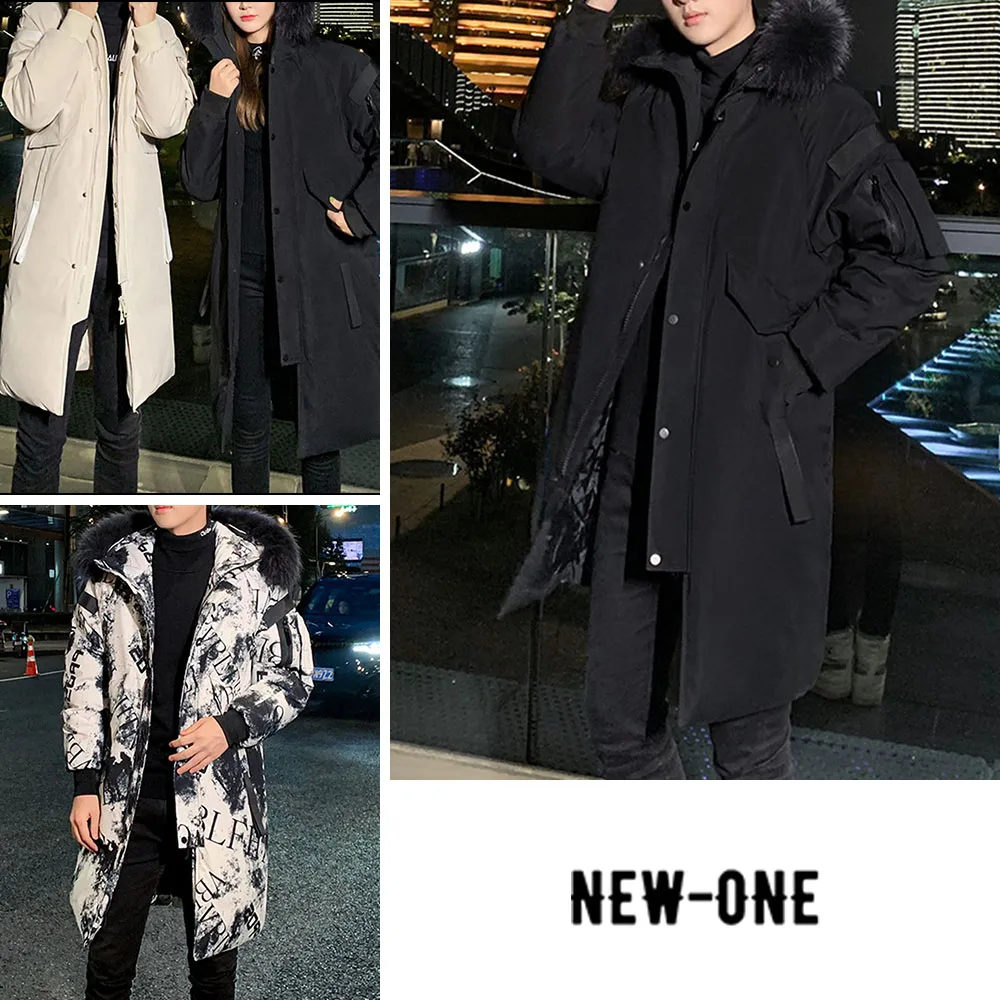 -30 Degree Couple Winter White Duck Down Jacket Long Keep Warm Thicken Coat Men Fashion Hooded Fur Collar Windbreaker Down Parka
-30 Degree Couple Winter White Duck Down Jacket Long Keep Warm Thicken Coat Men Fashion Hooded Fur Collar Windbreaker Down Parka