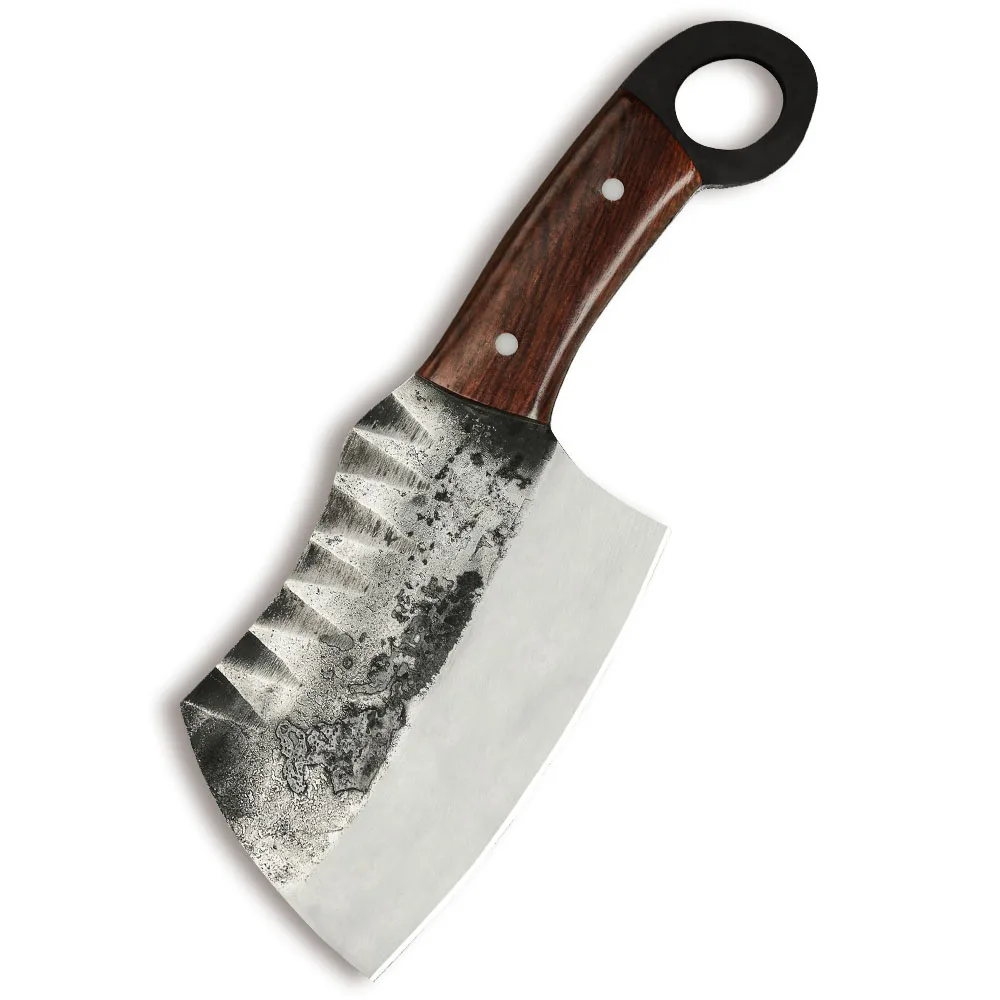High carbon steel brown rosewood Handle Kitchen Knife 5 Inch Butcher Chopping Knife Kitchen Slicing Butcher Knife Slicer Tool
High carbon steel brown rosewood Handle Kitchen Knife 5 Inch Butcher Chopping Knife Kitchen Slicing Butcher Knife Slicer Tool