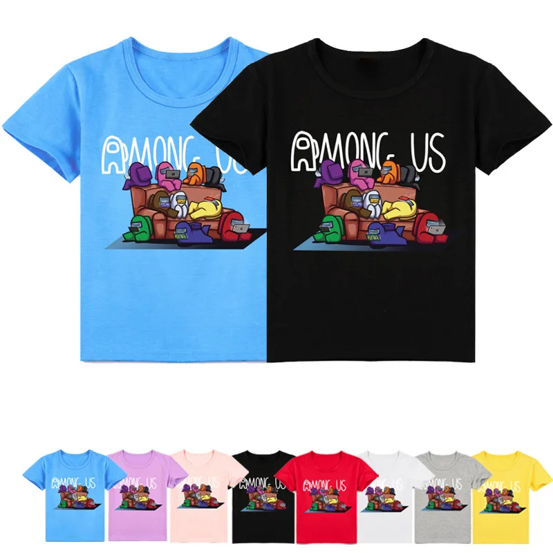 2021 Summer New Harajuku Tee Shirt Funny Among Us Short Sleeve Kids 3D T-shirt Printed T shirt Boys Girls Fashion T-shirts
2021 Summer New Harajuku Tee Shirt Funny Among Us Short Sleeve Kids 3D T-shirt Printed T shirt Boys Girls Fashion T-shirts