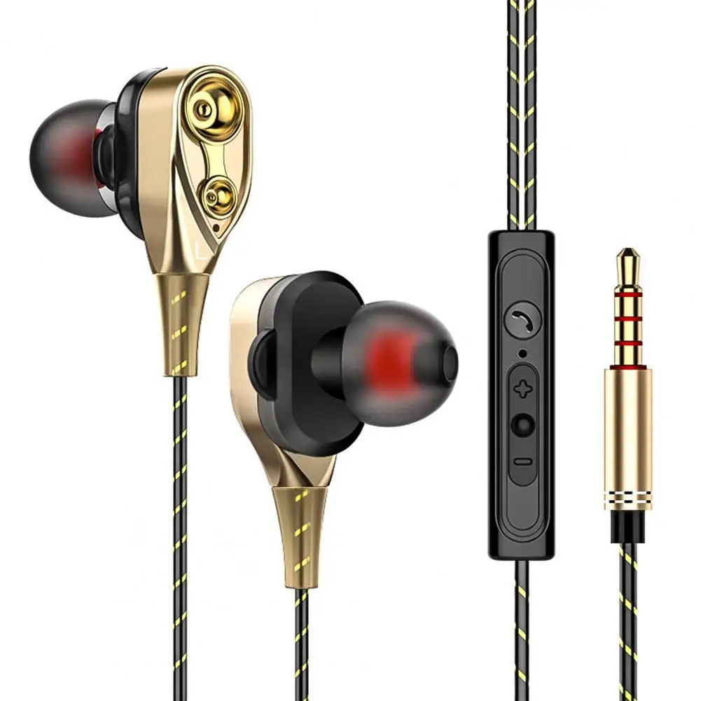 1Set Earbuds Earphone Double Moving Coil Adjustable In-ear Fashion Wired Headset for Smart Phone
1Set Earbuds Earphone Double Moving Coil Adjustable In-ear Fashion Wired Headset for Smart Phone