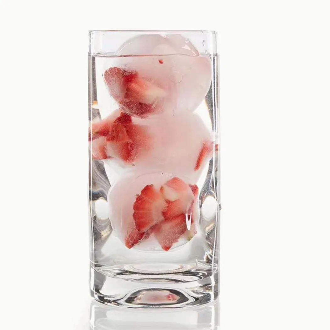 2.2In Bar Silicone Ice Cube 4Ball Maker Mold Large Tray Whiskey 23x 6.5 X 5.5cm PP Silicone DIY Mould
2.2In Bar Silicone Ice Cube 4Ball Maker Mold Large Tray Whiskey 23x 6.5 X 5.5cm PP Silicone DIY Mould