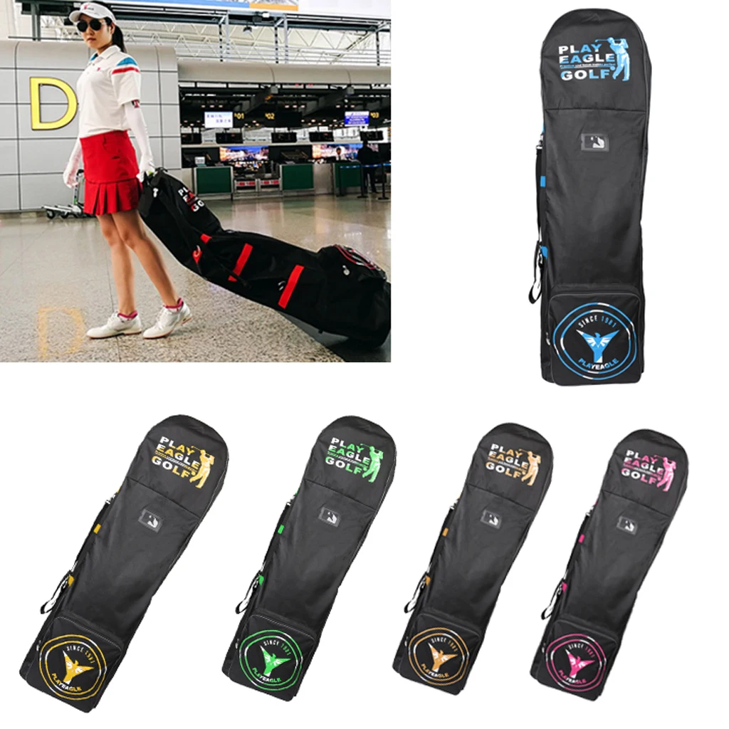 Rolling Wheel Golf Aviation Bag Foldable Trolley Cover Lightweight Air Package Double Zipper Golf Club Case & Anti-theft Lock
Rolling Wheel Golf Aviation Bag Foldable Trolley Cover Lightweight Air Package Double Zipper Golf Club Case & Anti-theft Lock