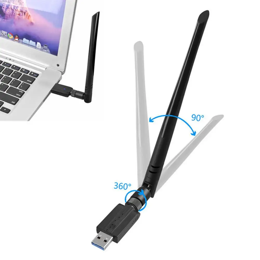Антенна 1200 Мбит/с USB 3 0 5 дБи для Windows/ Mac OS | Компьютеры и офис