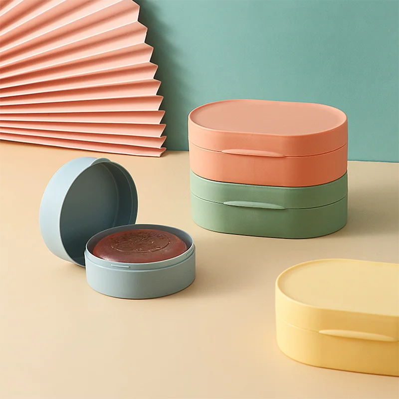 Round Travel Soap Box Portable Soap Dishes Tray with Lid Waterproof Sealed Soap Container Bathroom Shower Bathroom Gadgets
Round Travel Soap Box Portable Soap Dishes Tray with Lid Waterproof Sealed Soap Container Bathroom Shower Bathroom Gadgets