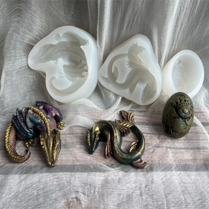 Dinosaur Egg Shape Decoration Mold Epoxy Glue Silicone Mold Table Soft Ceramic Plaster Ornament Home Decorations
Dinosaur Egg Shape Decoration Mold Epoxy Glue Silicone Mold Table Soft Ceramic Plaster Ornament Home Decorations