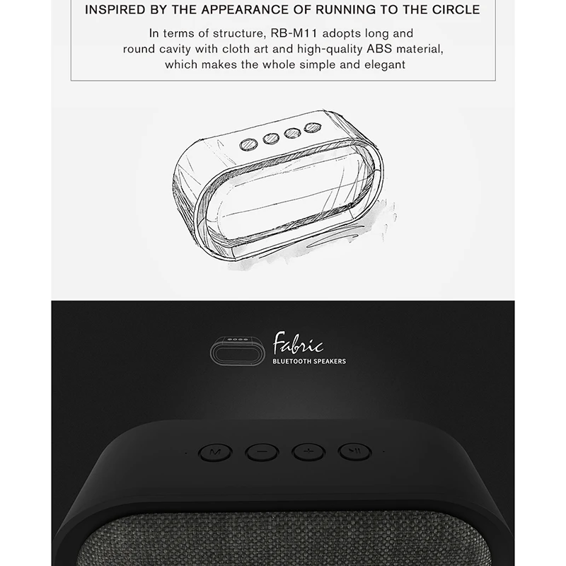 REMAX RB-M11 Support TF AUX Sound Box for Phone Bookshelf Loud Speaker Portable Desktop Wireless Bluetooth Speaker 
REMAX RB-M11 Support TF AUX Sound Box for Phone Bookshelf Loud Speaker Portable Desktop Wireless Bluetooth Speaker