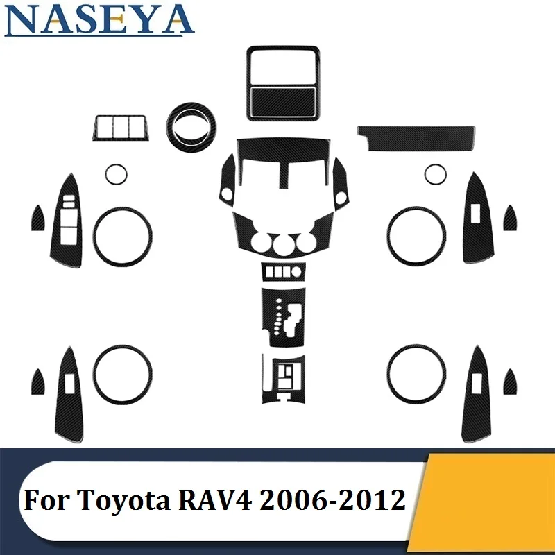 For Toyota RAV4 2006 2007 2008 2009 2010 2011 2012 Carbon Fiber Black Stickers Car Interior Styling Decorative Accessories
For Toyota RAV4 2006 2007 2008 2009 2010 2011 2012 Carbon Fiber Black Stickers Car Interior Styling Decorative Accessories