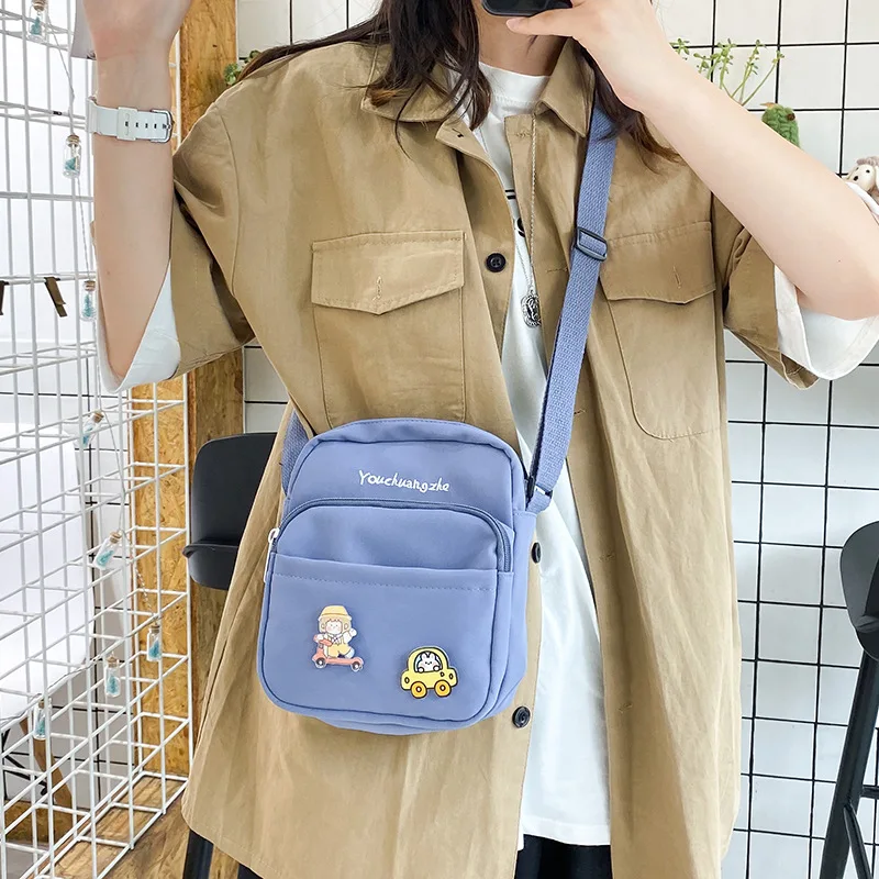 Kawaii Crossbody Bag Women Small Flap Shoulder Bag For Women New 2021 Fashion Nylon Bag Messenger Bag Bolsa Feminina Women Bag
Kawaii Crossbody Bag Women Small Flap Shoulder Bag For Women New 2021 Fashion Nylon Bag Messenger Bag Bolsa Feminina Women Bag