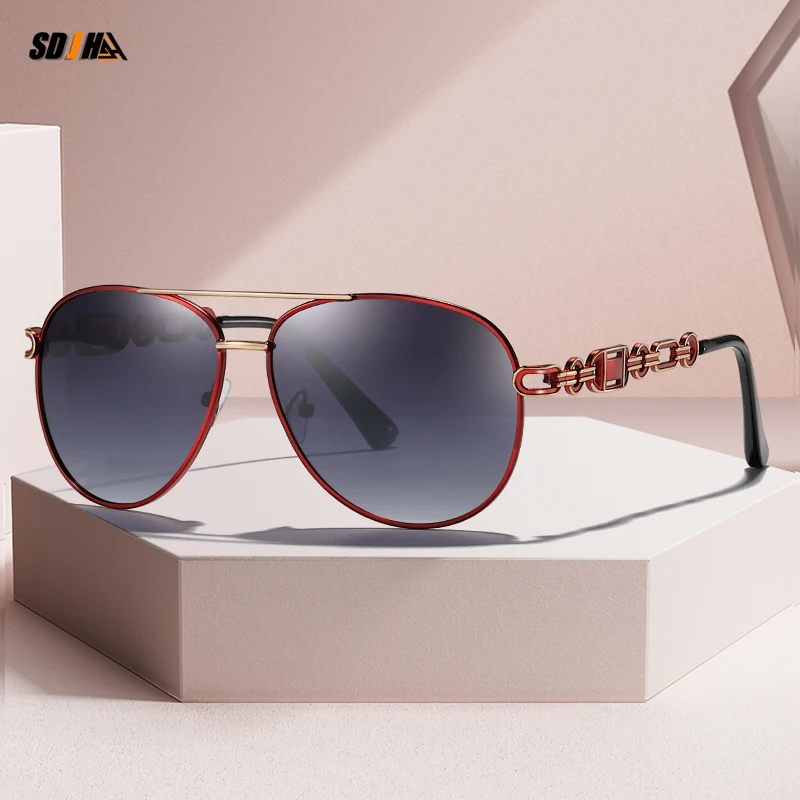 Women Street Polarized Sunglasses Retro Hollow Metal Personality Fashion Sunglasses Glasses UV400 Classic Driving Sunglasses
Women Street Polarized Sunglasses Retro Hollow Metal Personality Fashion Sunglasses Glasses UV400 Classic Driving Sunglasses