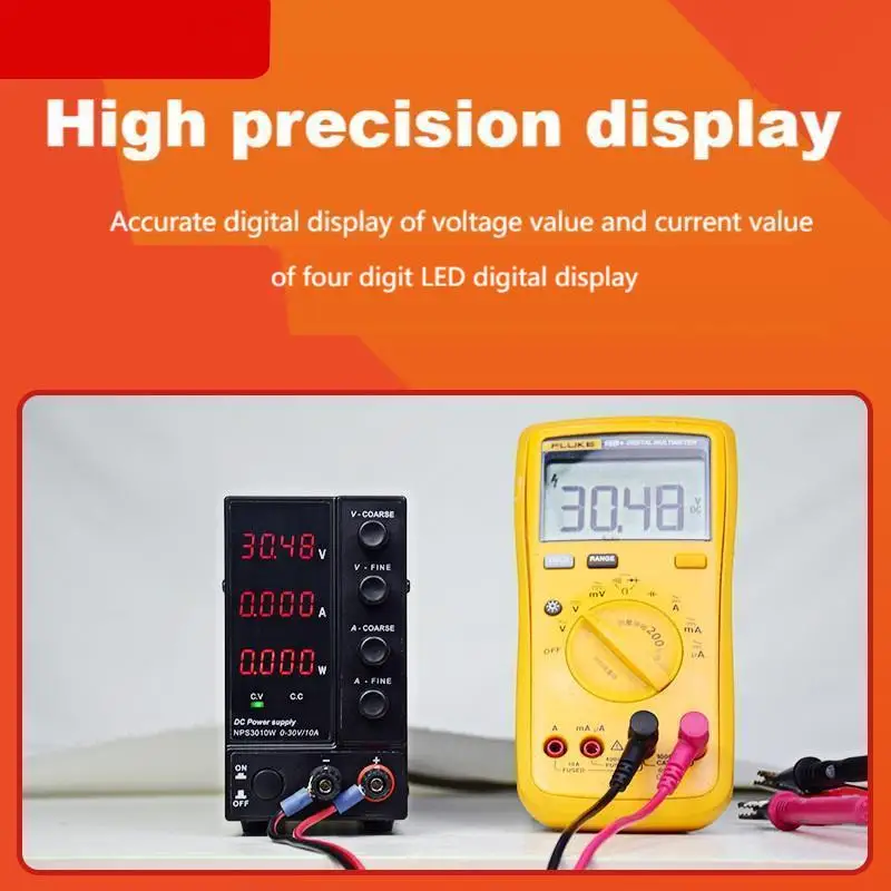 DC regulated power supply adjustable 30v60v120v5a10a power display with four high precision SUSWE
DC regulated power supply adjustable 30v60v120v5a10a power display with four high precision SUSWE