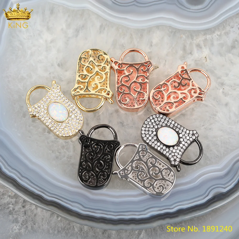 5pcs CZ Micro Paved Oval Shape Lobster Lock Clasps Pendant Jewelry,Ziron 0 Lock Carabiner Clasps For DIY Jewelry Accessories
5pcs CZ Micro Paved Oval Shape Lobster Lock Clasps Pendant Jewelry,Ziron 0 Lock Carabiner Clasps For DIY Jewelry Accessories