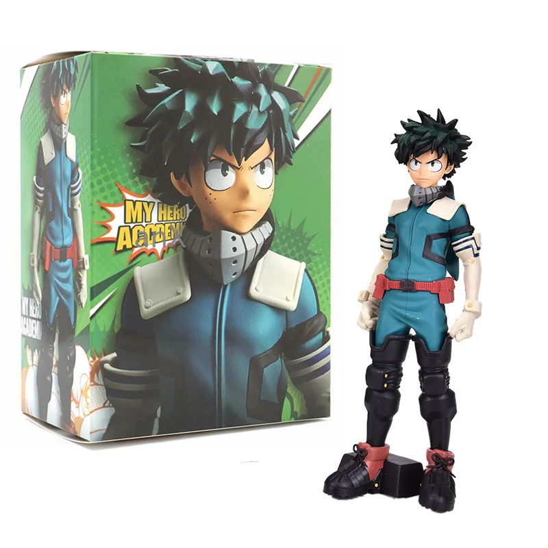 25cm Anime My Hero Academia Figure PVC Age of Heroes Figurine Deku Action Collectible Model Decorations Doll Toys For Children
25cm Anime My Hero Academia Figure PVC Age of Heroes Figurine Deku Action Collectible Model Decorations Doll Toys For Children