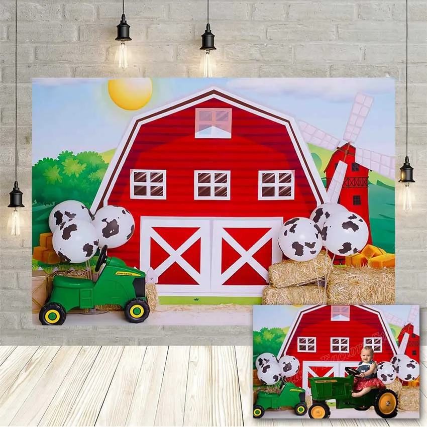 Avezano Farm Theme Photography Background Birthday Decor Rural Red Warehouse Haystack Baby Portrait Backdrop For Photo Studio
Avezano Farm Theme Photography Background Birthday Decor Rural Red Warehouse Haystack Baby Portrait Backdrop For Photo Studio