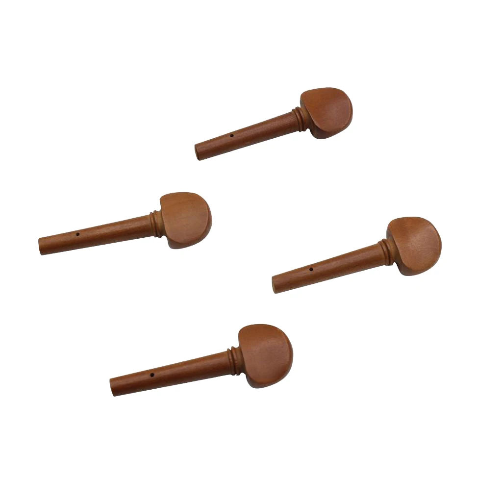 4 Pieces Jujube Wood Violin Tuning Pegs Replacement Parts for Violinist 2.48x0.83x0.43inch
4 Pieces Jujube Wood Violin Tuning Pegs Replacement Parts for Violinist 2.48x0.83x0.43inch