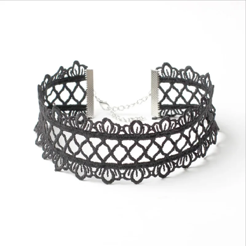 2021 New Fashion Hollow Lace Flower Necklace Collar Female Short Clavicle Chain Simple and Sweet Neckchain Wholesale 
2021 New Fashion Hollow Lace Flower Necklace Collar Female Short Clavicle Chain Simple and Sweet Neckchain Wholesale