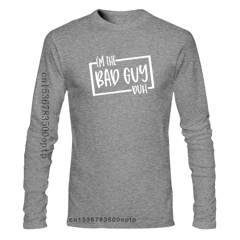 New I'm The Bad Guy Duh Print Summer T-shirt Women O-neck Cotton Funny Tshirt Women Top Loose T-shirt Femme Black W
New I'm The Bad Guy Duh Print Summer T-shirt Women O-neck Cotton Funny Tshirt Women Top Loose T-shirt Femme Black W