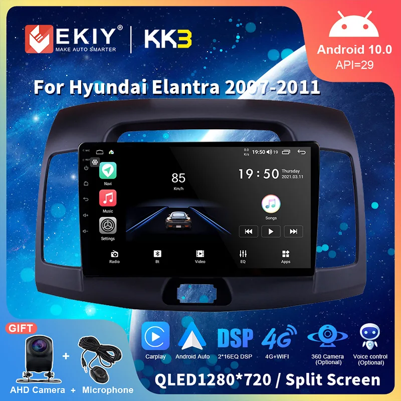 EKIY QLED 1280*720P Android 10 автомобильный радиоприемник мультимедийный для Hyundai Elantra 2007-2011 Автомобильный стерео аудио видео Автомобильный плеер GPS нав...
EKIY QLED 1280*720P Android 10 автомобильный радиоприемник мультимедийный для Hyundai Elantra 2007-2011 Автомобильный стерео аудио видео Автомобильный плеер GPS нав...