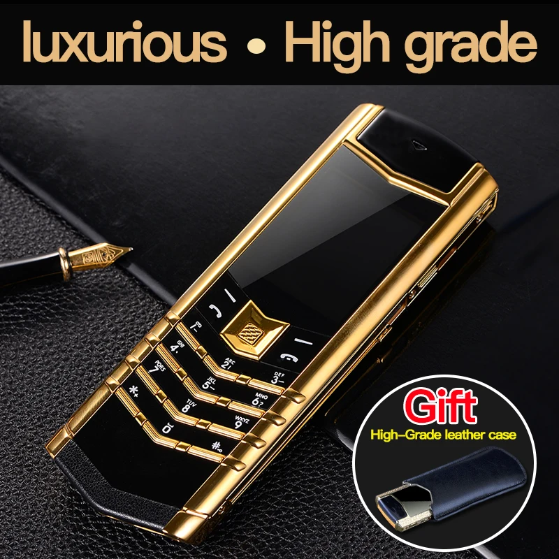 Free Gift Leather Bags Meatl Body Luxury Bar Phone V10 Dual Sim Bluetooth Mobile Cellphone Vibration Mp3 Mp4 FM
Free Gift Leather Bags Meatl Body Luxury Bar Phone V10 Dual Sim Bluetooth Mobile Cellphone Vibration Mp3 Mp4 FM