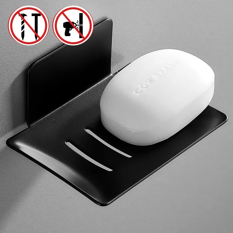 Punch-Free Soap Holder Drainable Wall Mounted 304 Stainless Steel Soap Dish Sink Accessories Bathroom Storage Soap Rack мыльница 
Punch-Free Soap Holder Drainable Wall Mounted 304 Stainless Steel Soap Dish Sink Accessories Bathroom Storage Soap Rack мыльница