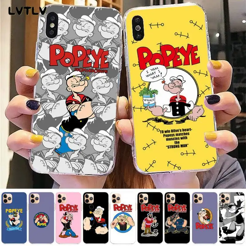 Fashion Classic American Anime Popeye the Sailor Phone Case for iPhone 13 8 7 6 6S Plus X 5S SE 2020 XR 11 pro XS MAX
Fashion Classic American Anime Popeye the Sailor Phone Case for iPhone 13 8 7 6 6S Plus X 5S SE 2020 XR 11 pro XS MAX
