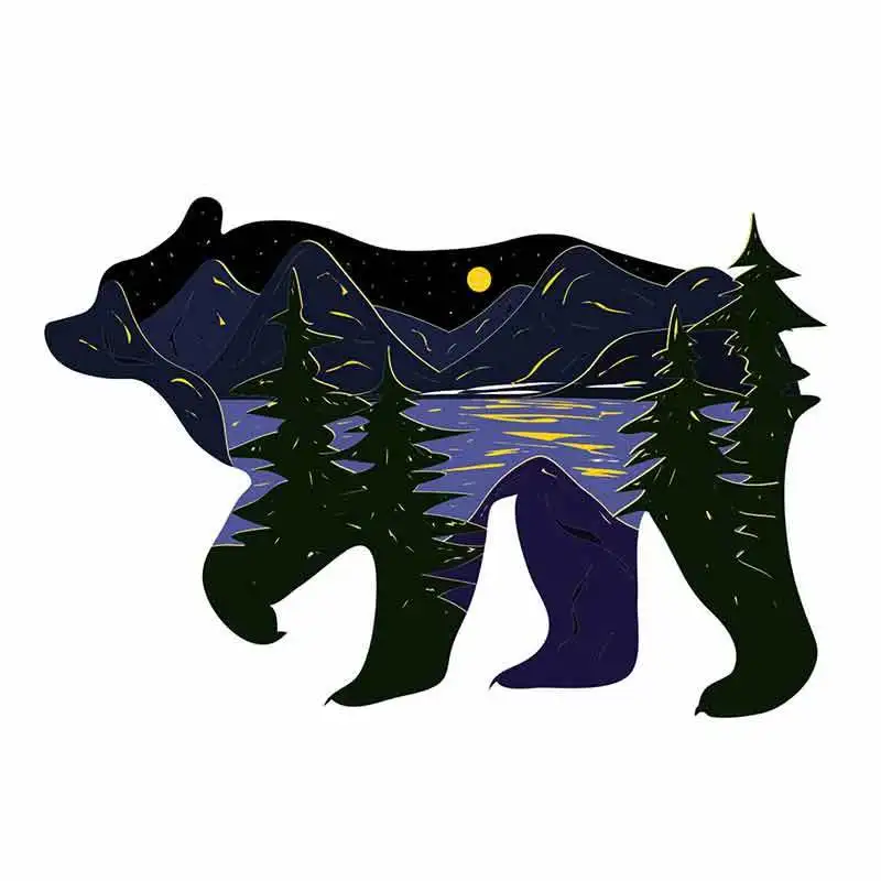 SZWL Creative Car Sticker Wild Bear Forest Nature Decal Motorcycle Auto Accessories Waterproof Sunscreen Vinyl,13cm*8cm
SZWL Creative Car Sticker Wild Bear Forest Nature Decal Motorcycle Auto Accessories Waterproof Sunscreen Vinyl,13cm*8cm