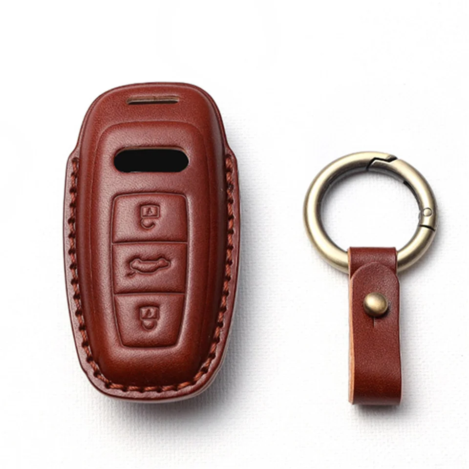 Car Key Case Cover Key Bag For Audi a1 a3 8v a4 b9 a5 a6 c8 q3 q5 q7 tt Keychain Accessories Car-Styling Auto Holder Shell
Car Key Case Cover Key Bag For Audi a1 a3 8v a4 b9 a5 a6 c8 q3 q5 q7 tt Keychain Accessories Car-Styling Auto Holder Shell