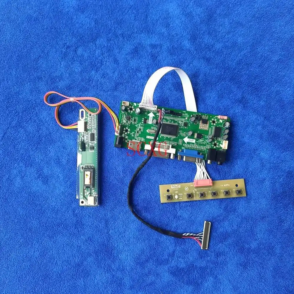 M.NT68676 Controller Board LCD Display Fit LP150X08-A2/A3/A3K3/A5/A5N1/B3 LVDS 30 Pin 1CCFL 1024*768 Kit DVI VGA HDMI-compatible
M.NT68676 Controller Board LCD Display Fit LP150X08-A2/A3/A3K3/A5/A5N1/B3 LVDS 30 Pin 1CCFL 1024*768 Kit DVI VGA HDMI-compatible