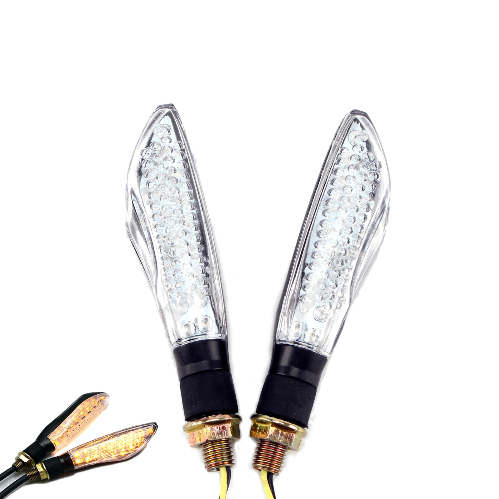 Black 20 LED Motorcycle Turn Signal Indicator Light Amber Blinker Light Lamp For Suzuki Honda Bobber Chopper Custom Universal
Black 20 LED Motorcycle Turn Signal Indicator Light Amber Blinker Light Lamp For Suzuki Honda Bobber Chopper Custom Universal