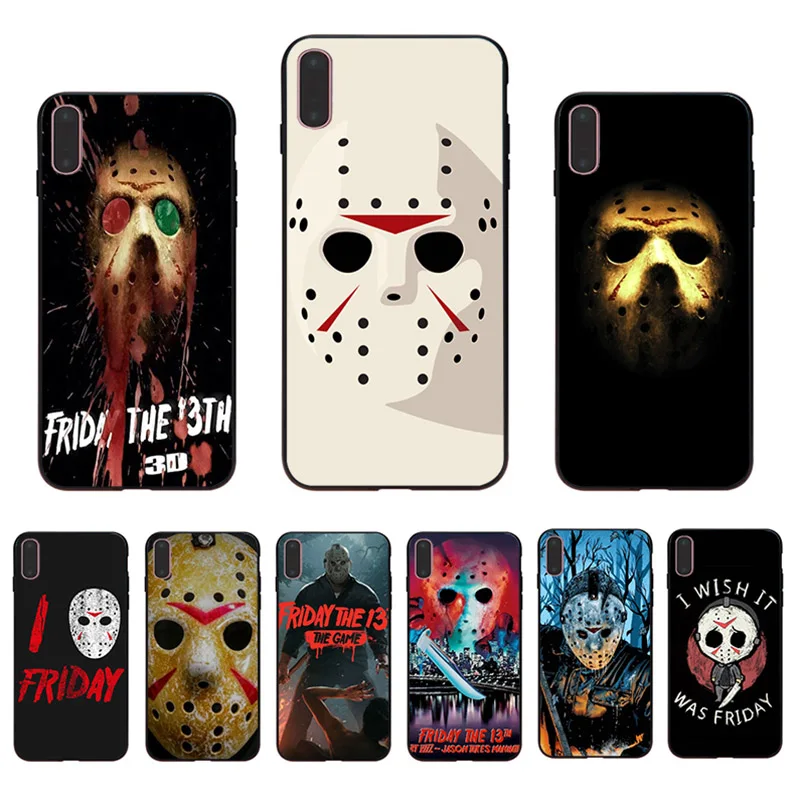 Friday the 13th Phone Case For iPhone 7 8 Plus X XS Max XR Coque Case For iphone 5s SE 2020 6 6s 11Pro 12 Transparent Soft Shell
Friday the 13th Phone Case For iPhone 7 8 Plus X XS Max XR Coque Case For iphone 5s SE 2020 6 6s 11Pro 12 Transparent Soft Shell
