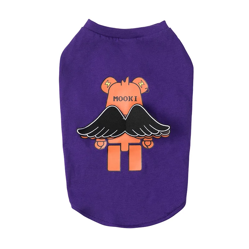 Летняя жилетка для собак из 100% хлопка, Свитшот без рукавов для маленьких домашних животных, одежда с принтом кошки, фиолетовые жилеты, модны...
Летняя жилетка для собак из 100% хлопка, Свитшот без рукавов для маленьких домашних животных, одежда с принтом кошки, фиолетовые жилеты, модны...