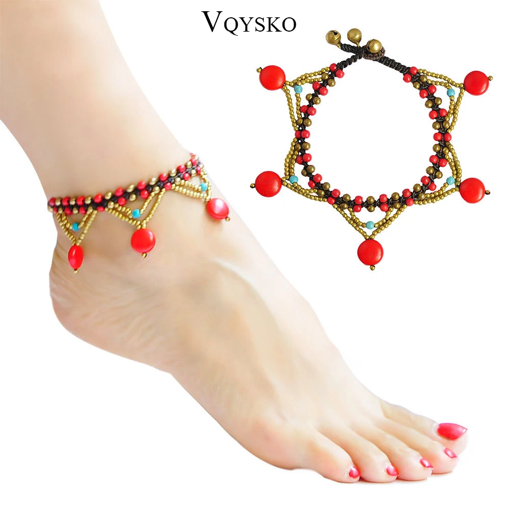 Creative Bohemian Women Turquise Anklet Adjustable Fashion Multi-color Handmade Beach Kobiety Sandały Beaded Jewelry Accessories
Creative Bohemian Women Turquise Anklet Adjustable Fashion Multi-color Handmade Beach Kobiety Sandały Beaded Jewelry Accessories