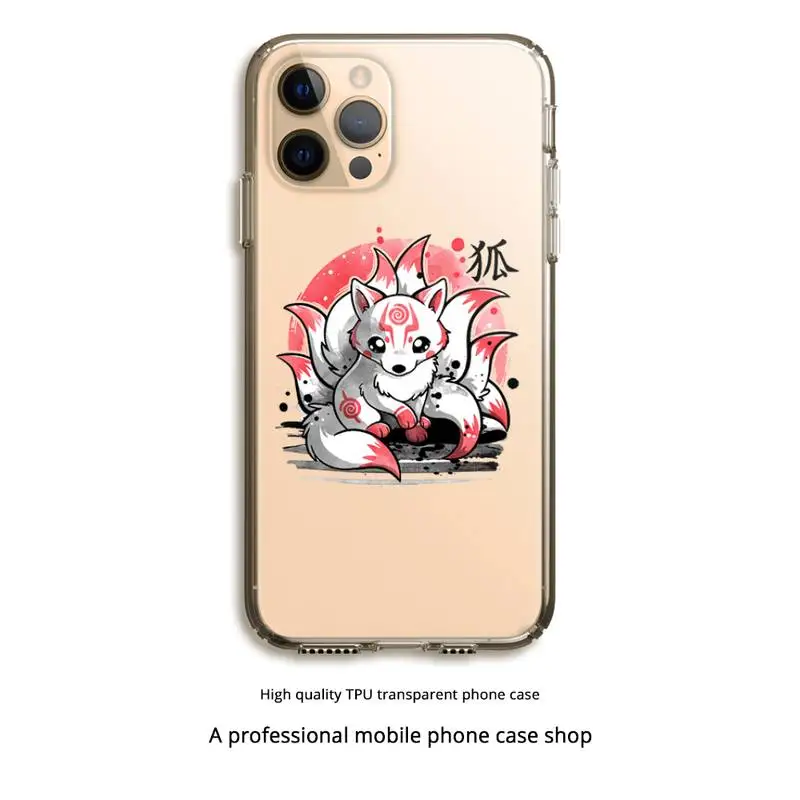 Japanese animation nine-tailed fox Phone Case Clear Cover For Iphone 5 6 7 8 11 12 plus XR X XS SE2020 11/12PRO Max Transparent
Japanese animation nine-tailed fox Phone Case Clear Cover For Iphone 5 6 7 8 11 12 plus XR X XS SE2020 11/12PRO Max Transparent