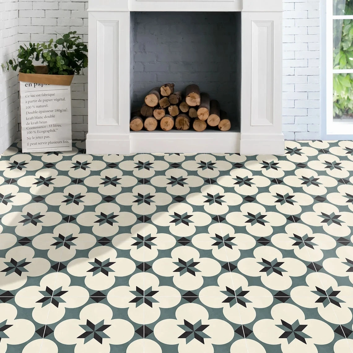 Glacier Blue Floor Tile Sticker Panel Peel and Stick Decal Waterproof And oil-Proof Bathroom Living Room Kitchen Floor 30x30cm
Glacier Blue Floor Tile Sticker Panel Peel and Stick Decal Waterproof And oil-Proof Bathroom Living Room Kitchen Floor 30x30cm