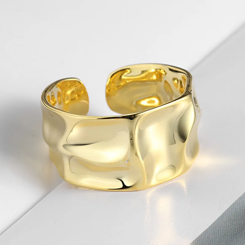 Trendy Women's Rings Irregular Concave Convex Surface Wide Face Opening Adjustable Size Couple Rings Fashion Jewelry Wholesale
Trendy Women's Rings Irregular Concave Convex Surface Wide Face Opening Adjustable Size Couple Rings Fashion Jewelry Wholesale