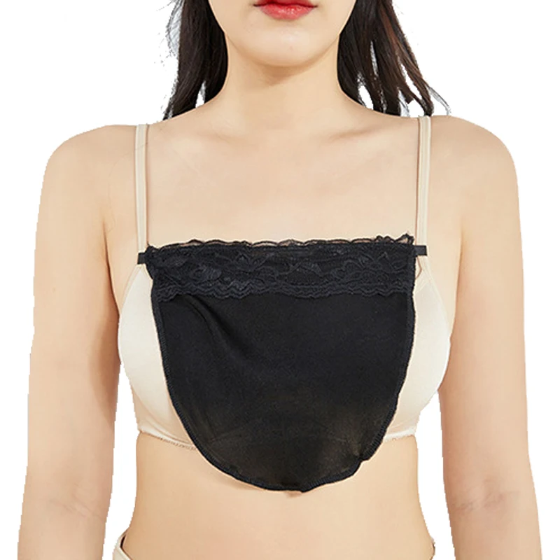 Solid Color Tube Bra Lace Bra Wrap Strapless Easy Clip-on Lace Mock Camisole Bras Insert Wrapped Chest Overlay Modesty Panel
Solid Color Tube Bra Lace Bra Wrap Strapless Easy Clip-on Lace Mock Camisole Bras Insert Wrapped Chest Overlay Modesty Panel