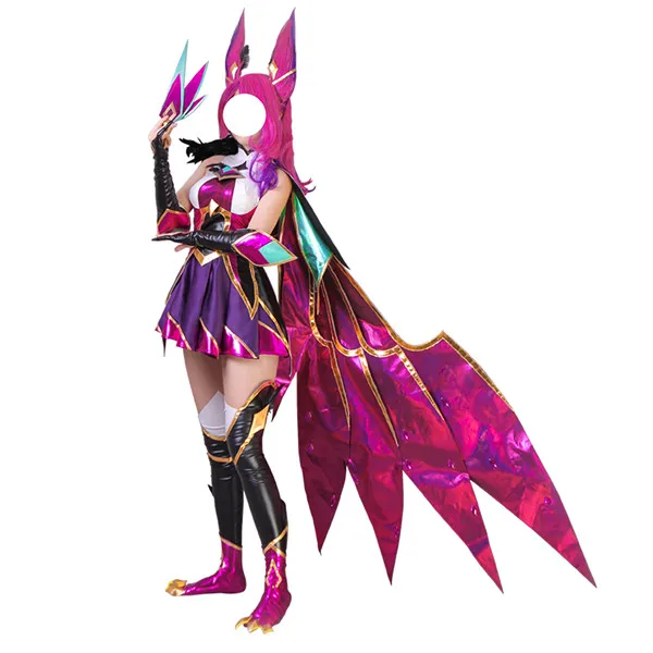 2019 New LOL Star Guardian Magic girl Rebel Xayah Cosplay Costume for Women outfit Free shipping
2019 New LOL Star Guardian Magic girl Rebel Xayah Cosplay Costume for Women outfit Free shipping