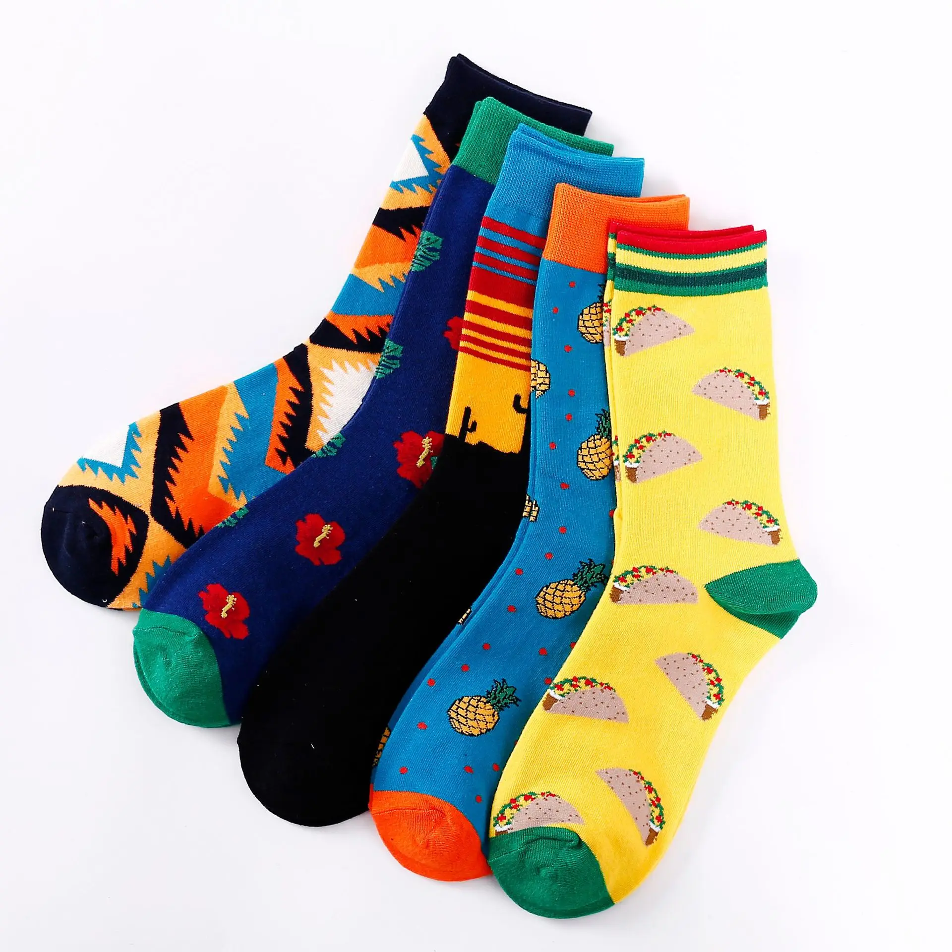Unisex Women's Men's Colorful Cotton Socks 1 Pair Female Male Casual Cotton Crew Socks Street Skateboard Socks Happy Funny Sox
Unisex Women's Men's Colorful Cotton Socks 1 Pair Female Male Casual Cotton Crew Socks Street Skateboard Socks Happy Funny Sox