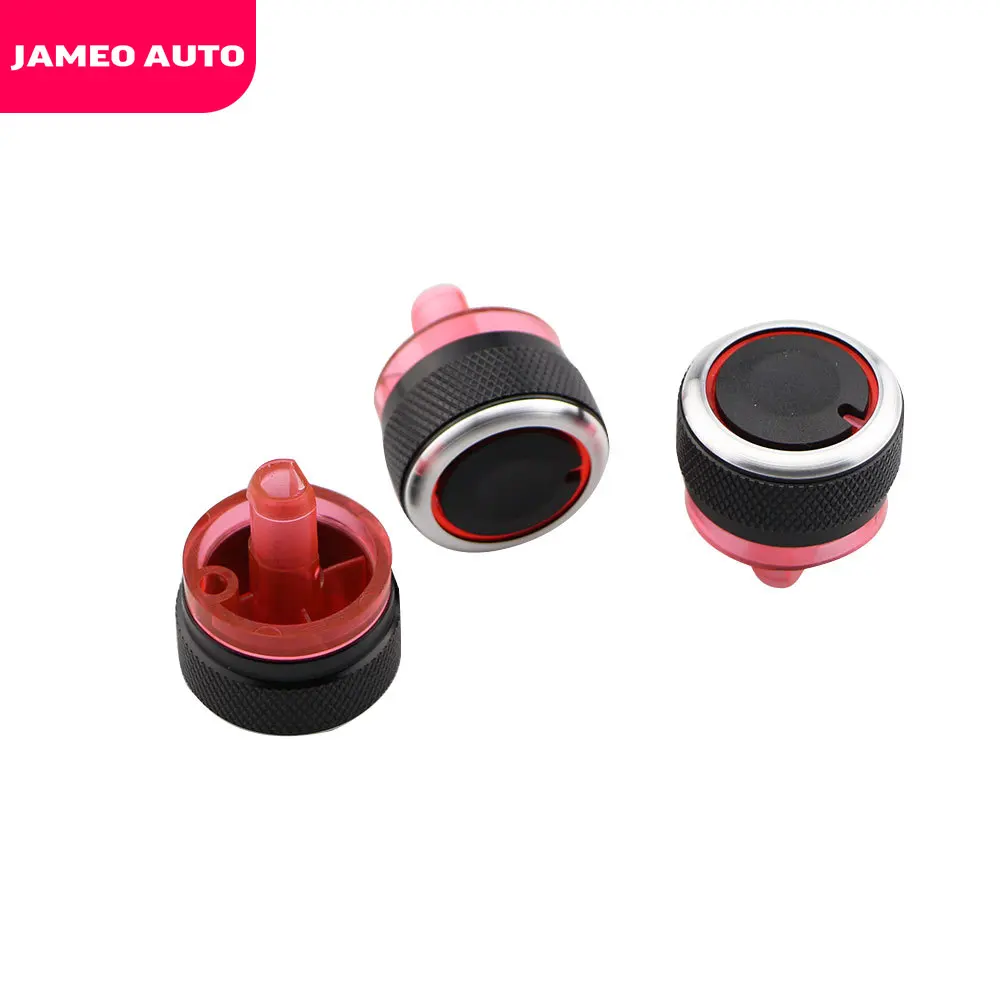 Jameo Auto 3 шт. A/C воздушные ручки для PEUGEOT 206 207 CITROEN C2 C 2 Переключатели нагревателя
