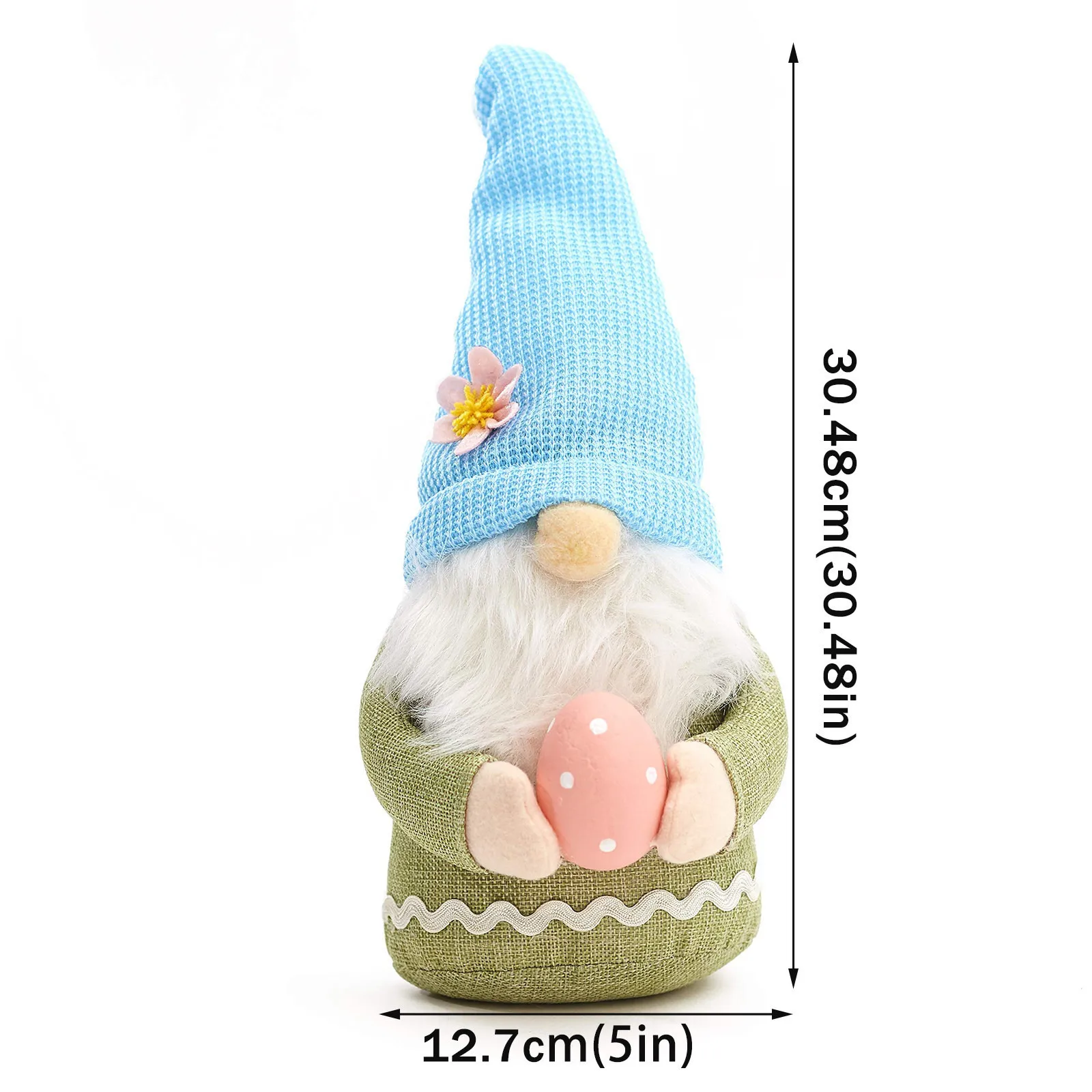 Easter Gnome Plush Doll Decorations-dwarf Doll-hug Egg-green Hat And Red Body Handmade Easter Gifts
Easter Gnome Plush Doll Decorations-dwarf Doll-hug Egg-green Hat And Red Body Handmade Easter Gifts