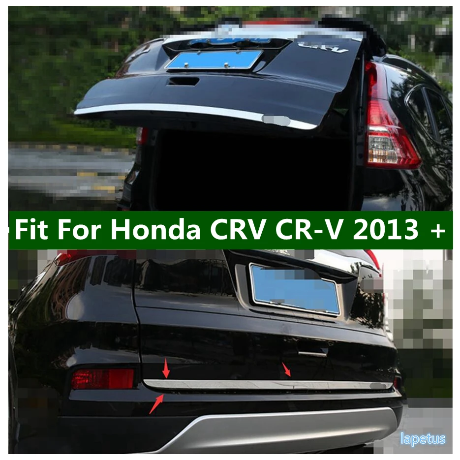 Stainless Steel Rear Tail Tailgate Trunk Door Bottom Lid Molding Cover Streamer Trim For Honda CRV CR-V 2013 - 2016 Accessories
Stainless Steel Rear Tail Tailgate Trunk Door Bottom Lid Molding Cover Streamer Trim For Honda CRV CR-V 2013 - 2016 Accessories