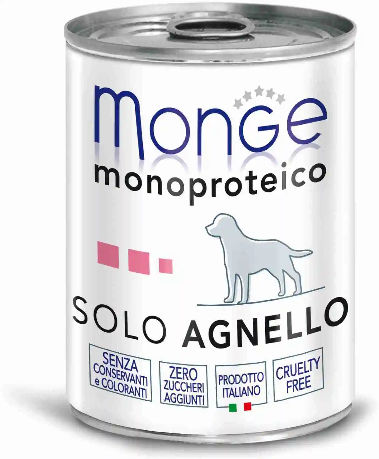 Monge Dog Monoproteico Solo (паштет) Ягненок 400 гр.|Влажный корм для собак| |