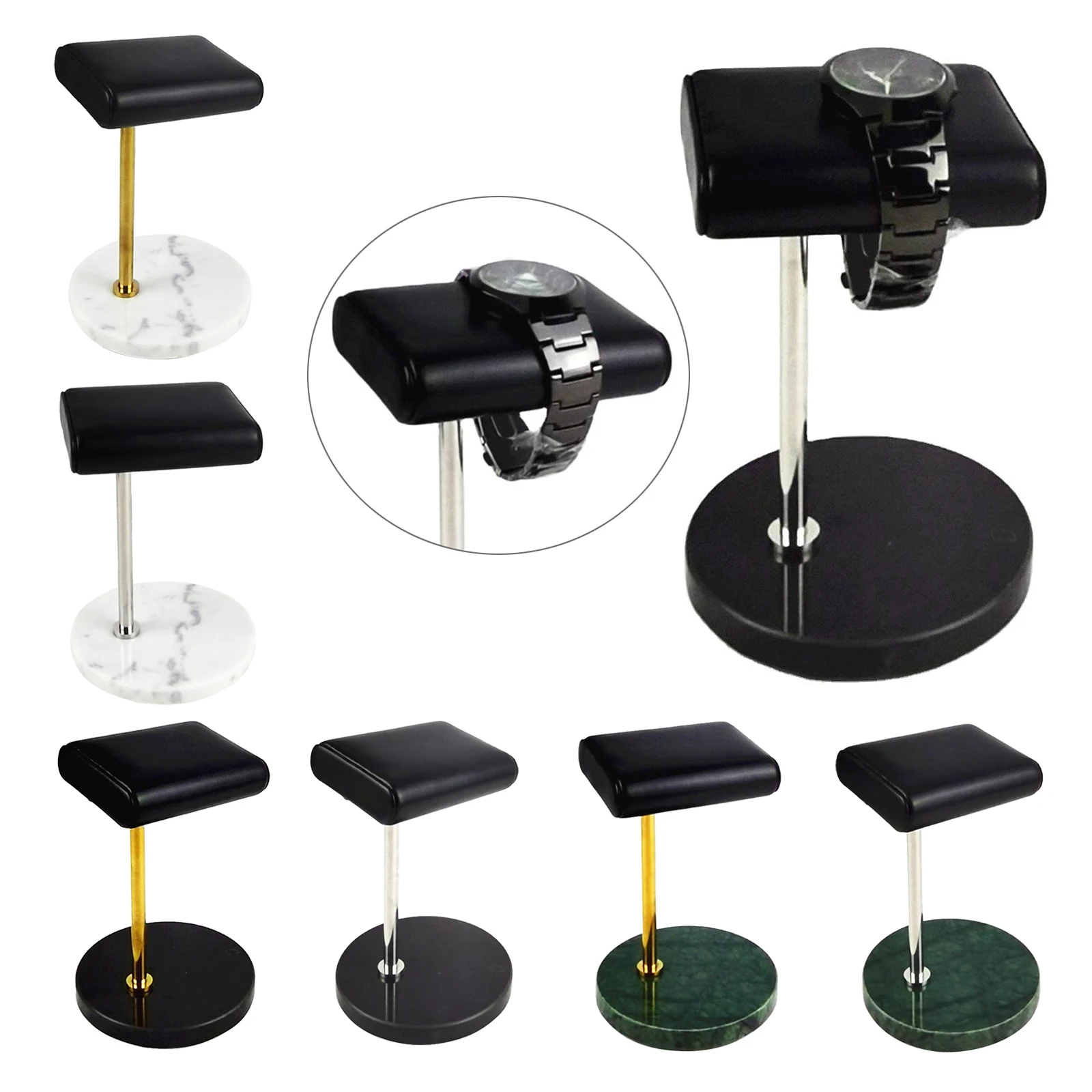 Marble Base PU Leather Holder Watch Display Stand Watch Jewelry Organizer T-Bar Jewelry Gift Organizer Earring Craft Show Stands
Marble Base PU Leather Holder Watch Display Stand Watch Jewelry Organizer T-Bar Jewelry Gift Organizer Earring Craft Show Stands