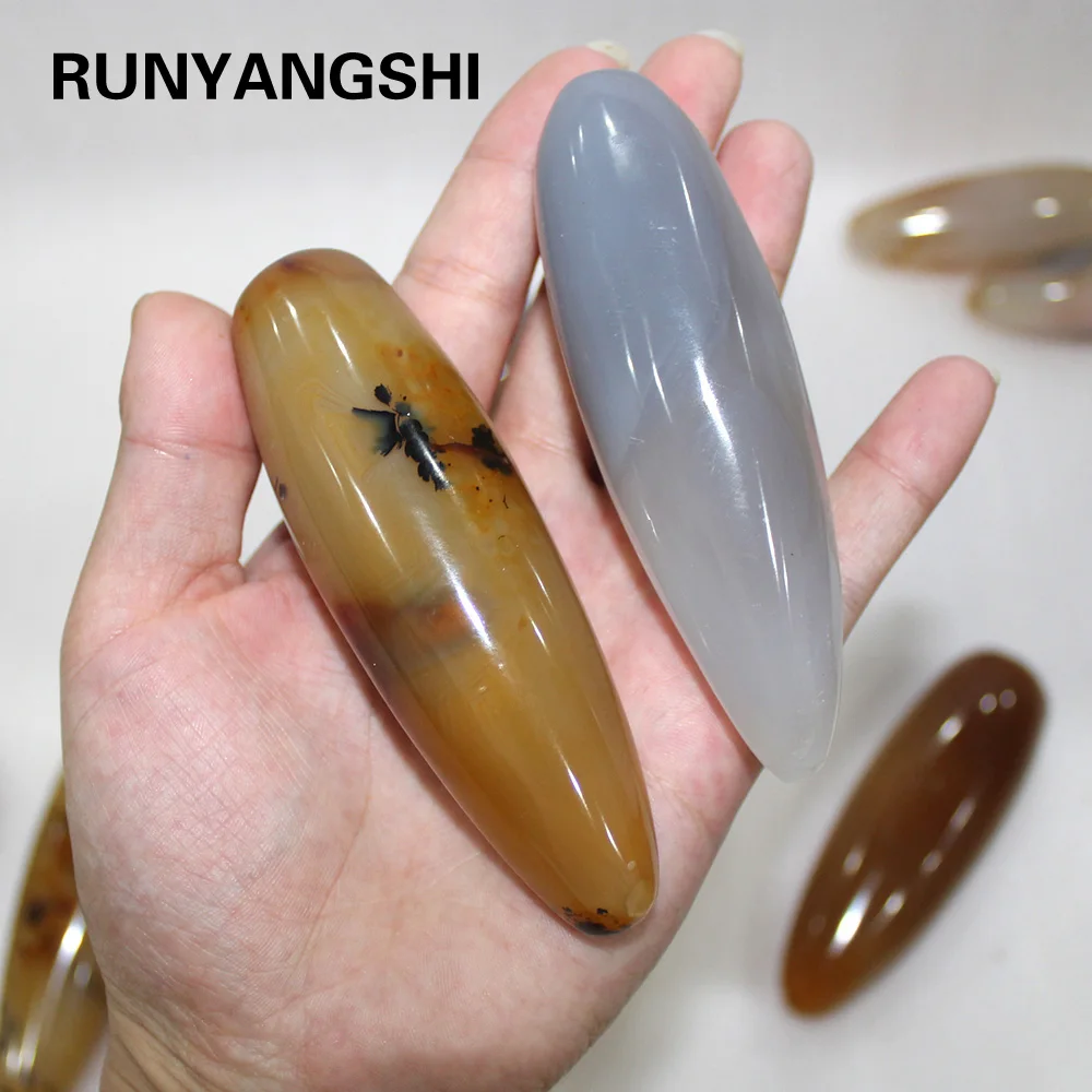 Фото 1 шт. массажная палочка из натурального кварца Runyangshi|Камни| - купить