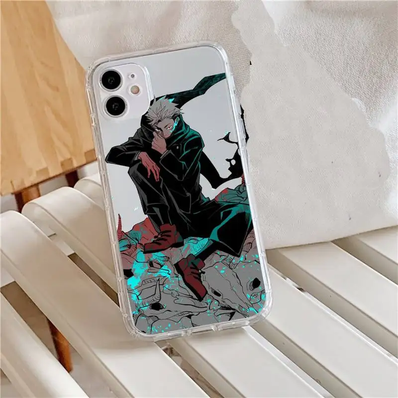 Anime Cartoon Jujutsu Kaisen Phone Case Transparent for iPhone 11 12 mini pro XS MAX 8 7 6 6S Plus X 5S SE 2020 XR
Anime Cartoon Jujutsu Kaisen Phone Case Transparent for iPhone 11 12 mini pro XS MAX 8 7 6 6S Plus X 5S SE 2020 XR