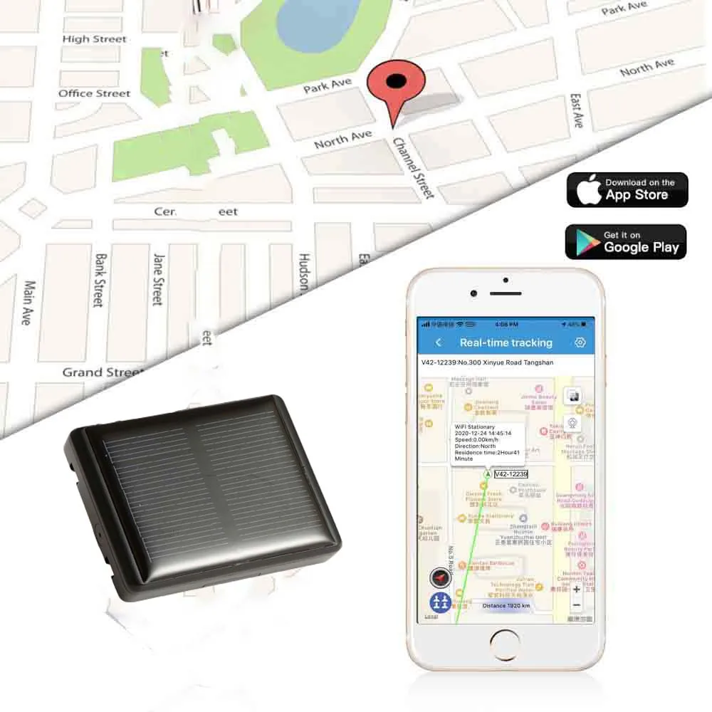 GPS-трекер с Wi-Fi и водонепроницаемой платформой устройство отслеживания скота